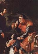 Lucas van Leyden Christ Healing the Blind oil painting artist